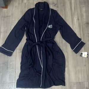 Classic Ralph Lauren Women’s Robe 100% Cotton BRAND NEW w Tags. VERY ELEGANT